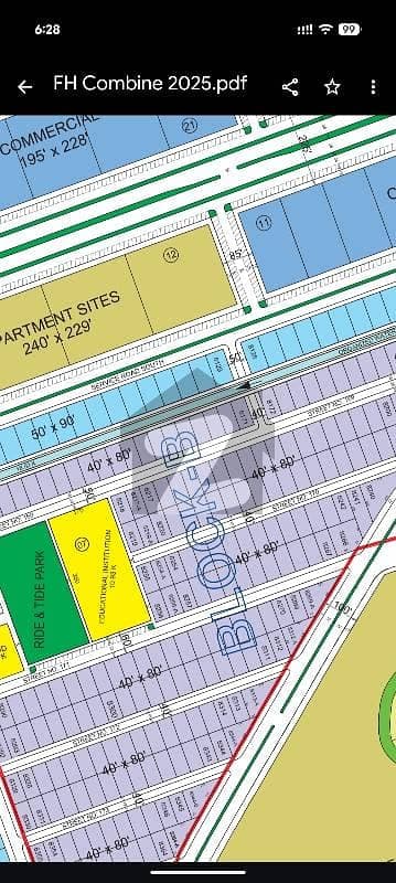 14 Marla Prime Location Plot Block B Faisal Hills For Sale image 1